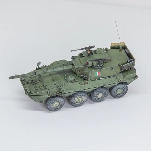 AM 1/72 Italy Centauro Tank Destroyer 120 mm/L45 Smoothbore Gun Finished Model - Picture 6 of 24