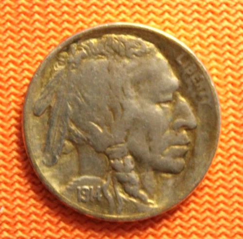 1914-S Buffalo Head Nickel, 5C