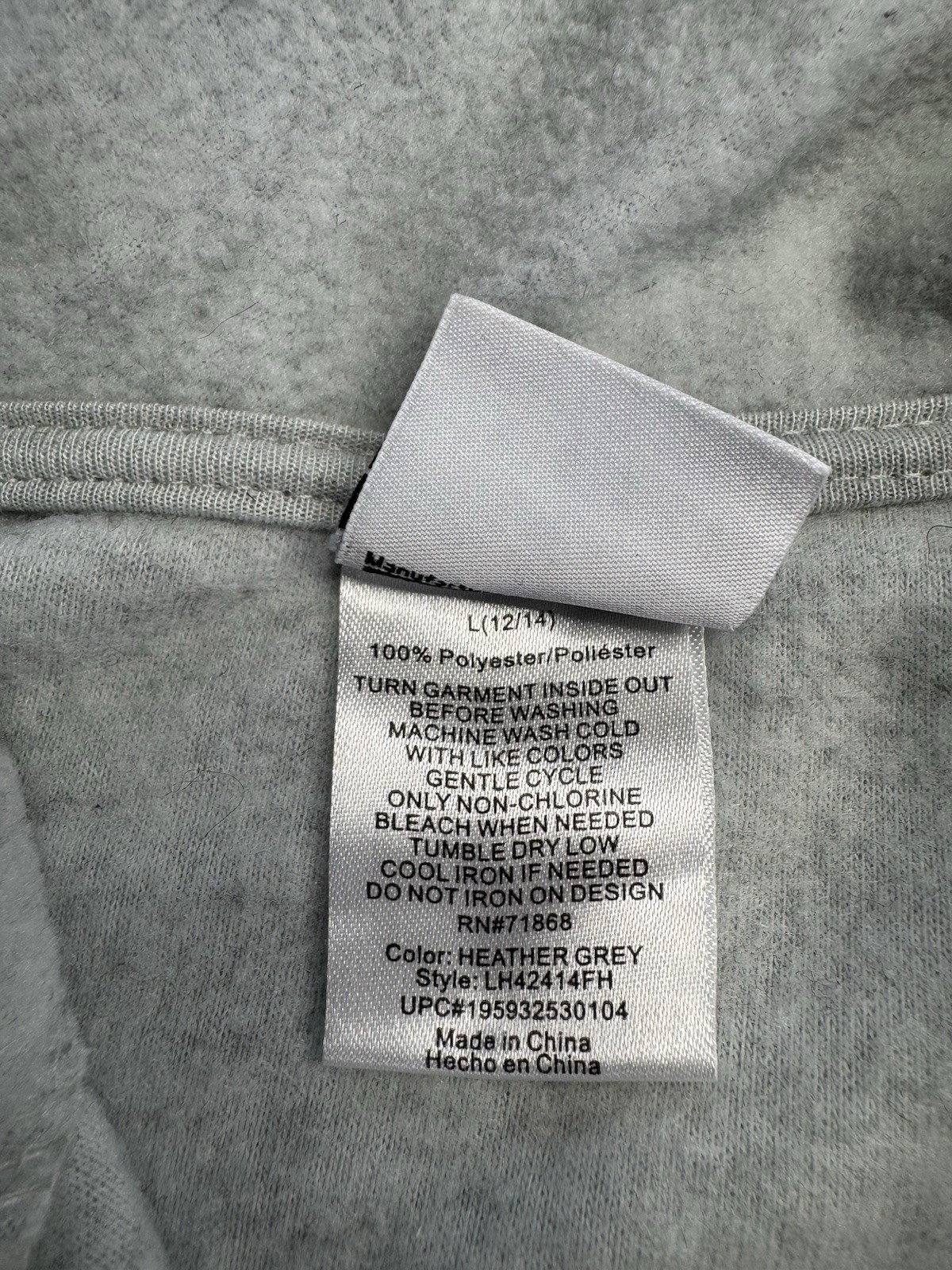 Mickey Mouse Fleece Shacket  Jacket Embroidered G… - image 6