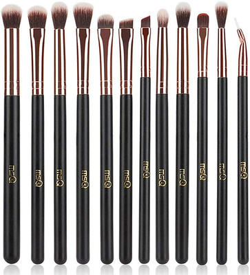 Eye Makeup Brushes 12pcs Rose Gold Eyeshadow Makeup Brushes Set