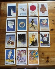 115 x Olympic Games Postcards from 15 different games from 1912 to 1976 by Mars