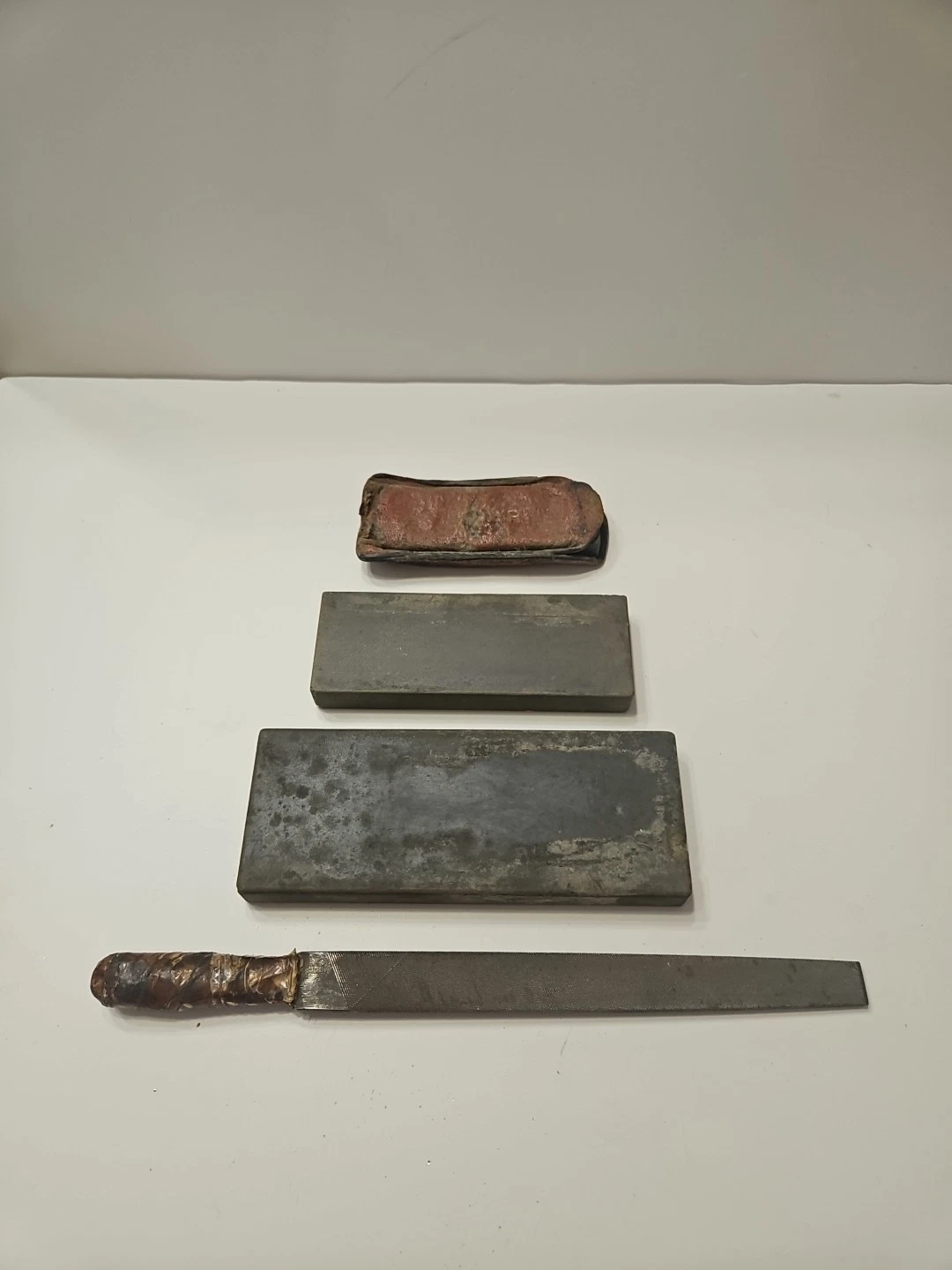 Vintage Sharpening Stones Hones Razor Knife