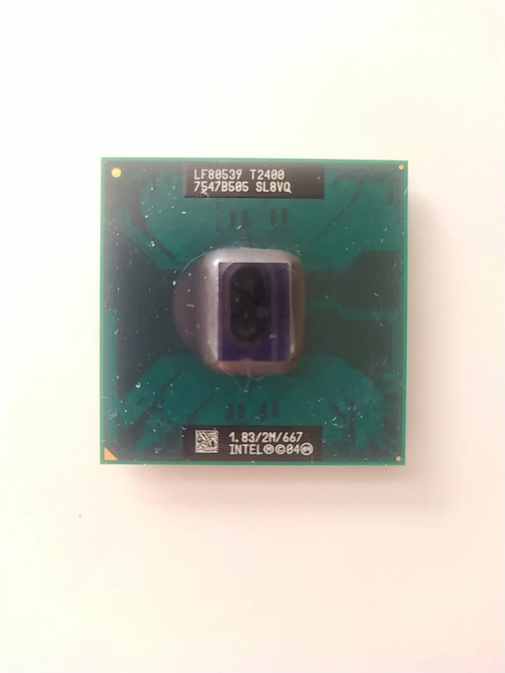 Intel Core Duo T2400 1.83GHz SL8VQ Socket M Dual-Core Mobile CPU - Imagen 2 de 3
