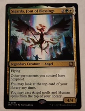 Sigarda, Font of Blessings MAT #47 Rare Regular NM+