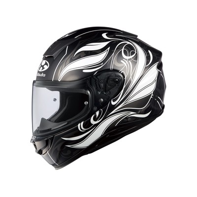 OGK KABUTO Motorcycle Helmet Full Face AEROBLADE6 ELFI Flat Black Size: XS