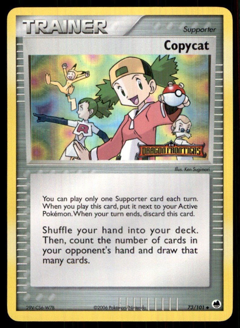 2006 EX - Dragon Frontiers Stamped Reverse Holo Copycat Uncommon #73
