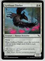 Griffnaut Tracker 17 Foil Common Murders at Karlov Manor MTG