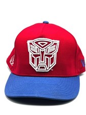 Autobot Transformers 9Fifty New Era Snapack Red w Blue Accent M/L - OSFM
