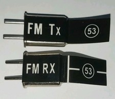 Quarzpaar für Robbe Futaba 40 Mhz Kanal 53  40.695 Mhz FM PPM PCM