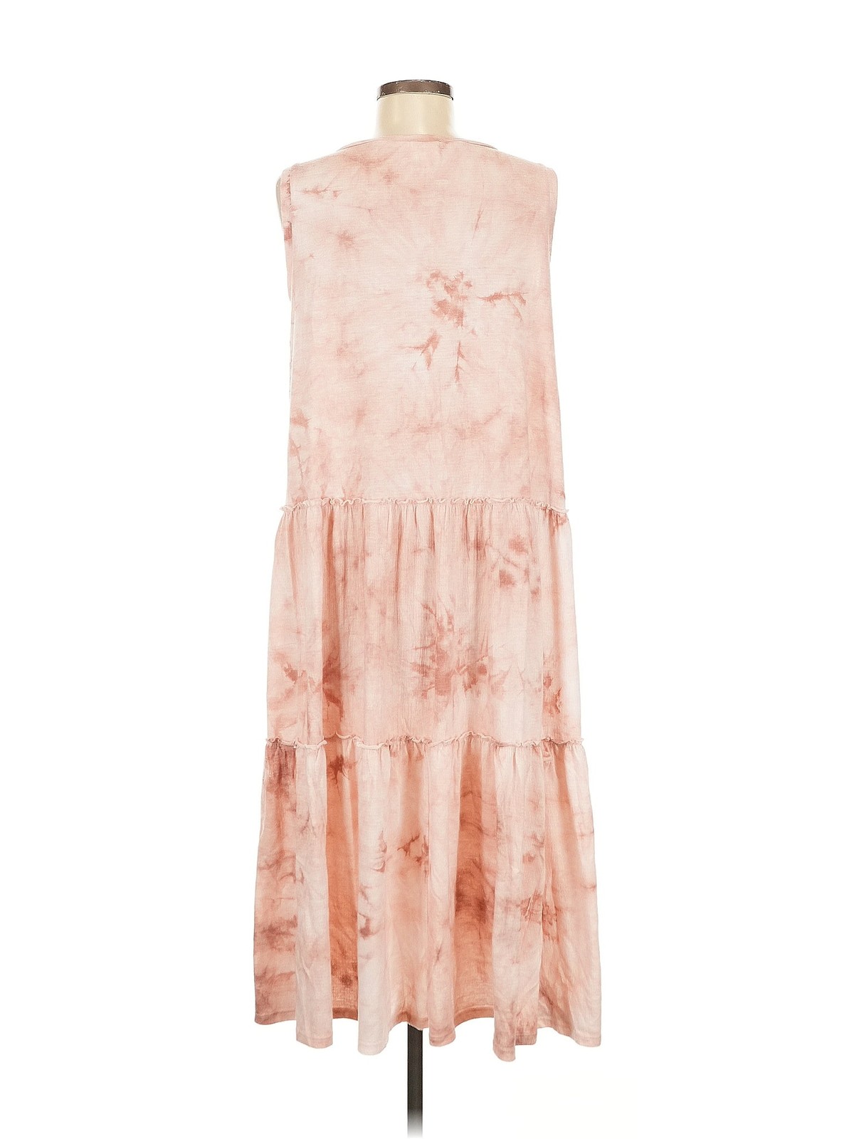 Ava James Women Pink Casual Dress M - image 2