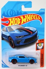 Hot Wheels 2018 Camaro SS Muscle Mania Foreign Series - FKB10 NRFP 2017 Blue