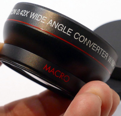 Vivitar HD4 MCA F 0.43X Wide Angle AUX Conversion Lens with 52mm thread