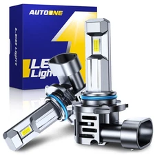 2x 9006 LED Headlight Bulb Kit Low Beam 24000LM 6500K Super White Lamp AUTOONE