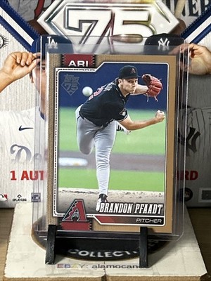 2026 Topps Series 1 Brandon Pfaadt Gold Rookie #45 /2026 Diamondbacks