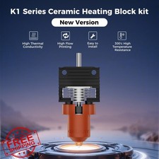Creality K1 Max K1 K1C Hotend Upgrade Ceramic Heating Block Kit