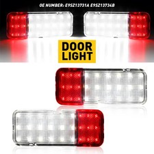 Fit 1997-2002 Ford Expedition Door Rear Panel Led Courtesy Lamps Redwhite Light