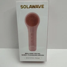 Solawave Brilliant Facial SONIC Cleansing Brush Massage Exfoliate