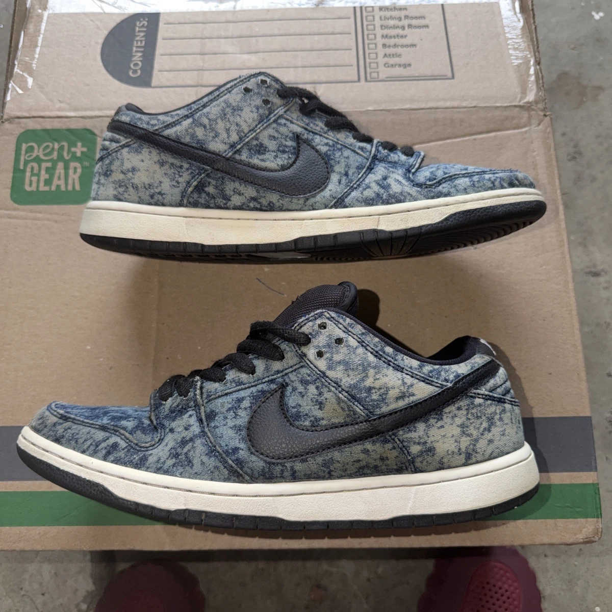 Preços baixos em Nike Dunk Premium SB Low Bleached Denim | eBay