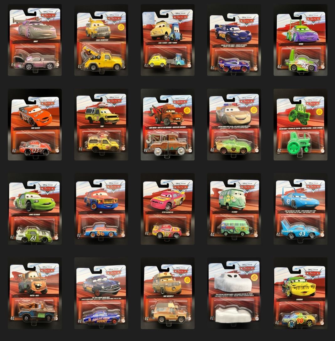 Disney Pixar Cars Diecast 1:55 2024 **You Pick** On the Road