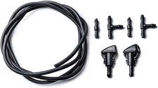 Windshield Washer Nozzles Kit, for Chrysler, Dodge, Ram Washer Jet and Fluid Hos