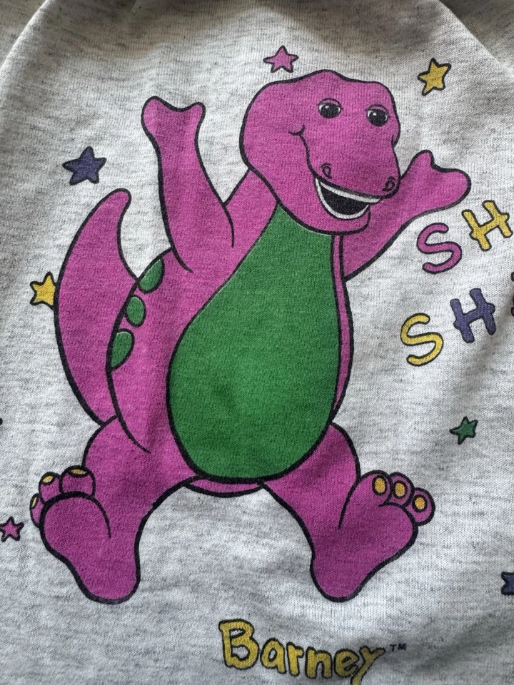 Vestido Barney Vintage 1993 tamanho 5 - Imagem 3 de 4
