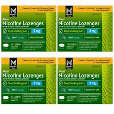 4 Pack - Member  s Mark Nicotine Mini Lozenges 2 MG   Mint Flavor  216 Count