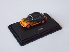 Schuco 1/87 VW Volkswagen Kafer BLACK/ORANGE FIRE Rare item