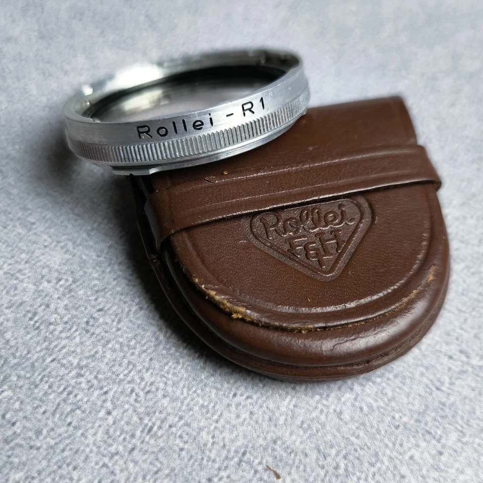 Rollei R1 Close-Up Adapter Ring Bayonet 35mm with Leather Case | Made in Germany - Image 2 of 4