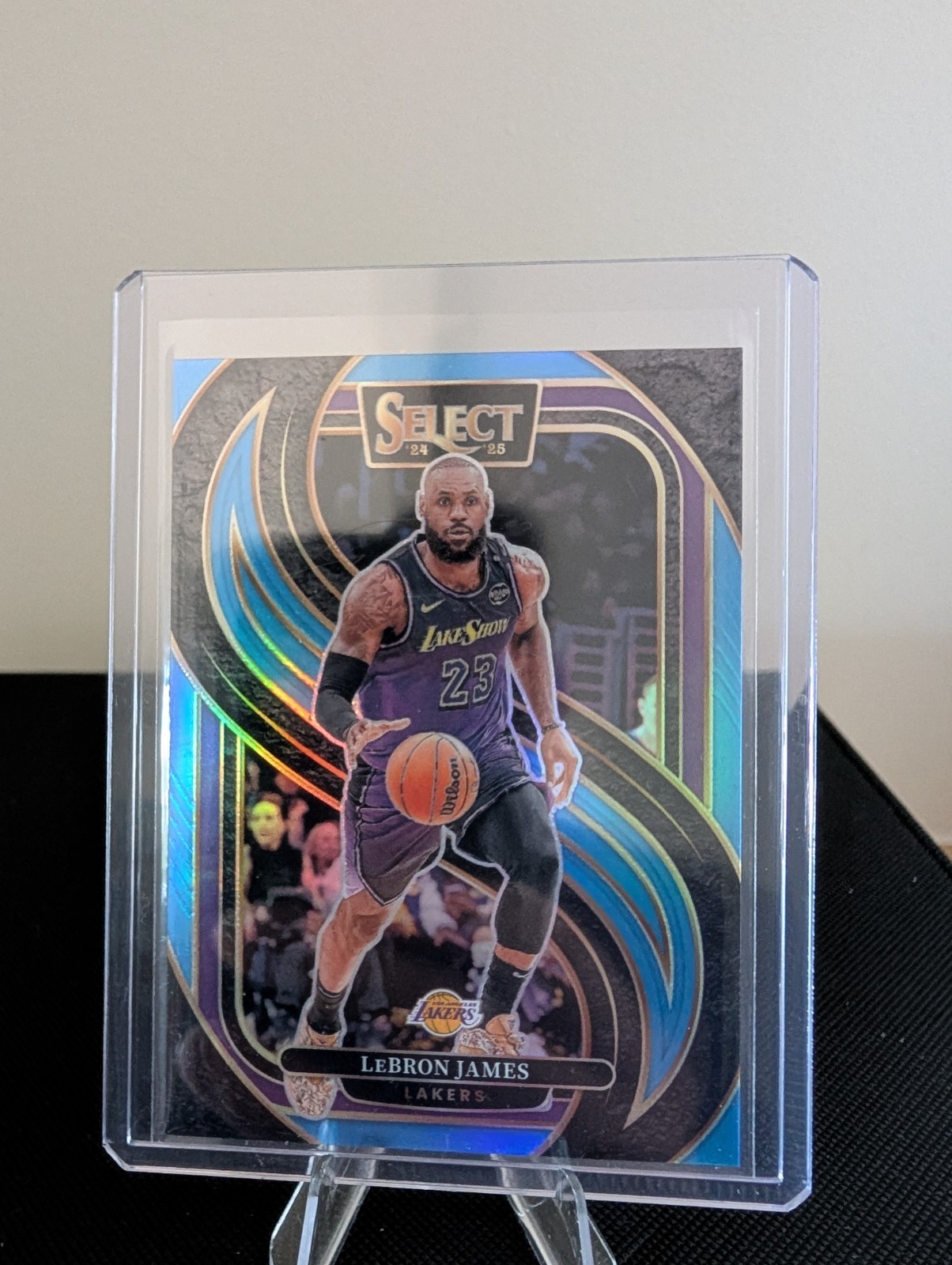 Lebron James 2024 - 2025 Select Premier Level 239/299 Light Blue Primz 