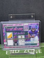2024 Panini Spectra - Building Blocks Dallas Turner #BB-DTR Neon Pink /15 (RC)