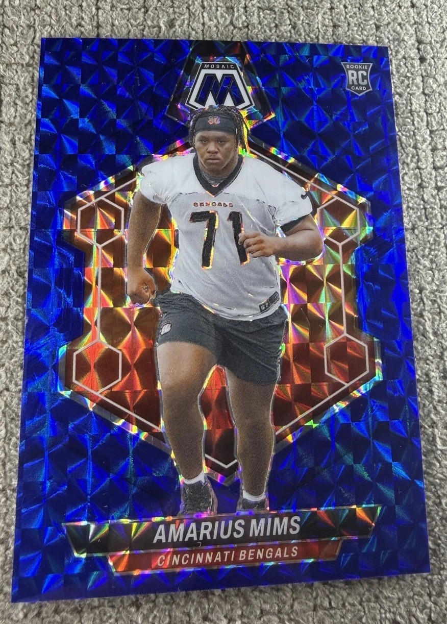 Amarius Mims Panini Mosaic #318 Blue