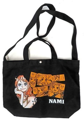 One Piece Nami 2-Way Tote Bag Heroes 2023 Canvas Shoulder Hand Bag