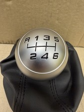 Pomello Cambio Satinato e Cuffia Pelle ORIGINALE Alfa Romeo Giulia NUOVO