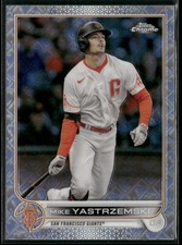 2022 Topps Chrome Logofractor Edition #67 Mike Yastrzemski