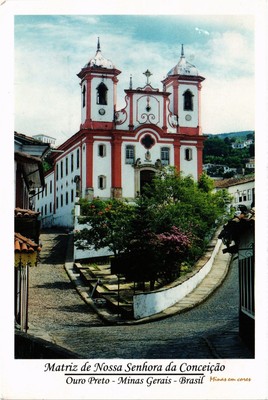 CPM AK Ouro Preto Matriz de Nossa Senhora da Conceicao BRAZIL (1463337)
