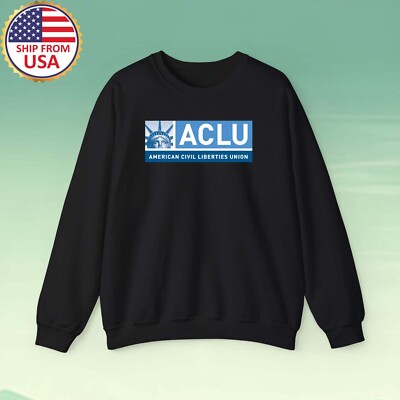 ACLU American Civil Liberties Union Men's Black Size S to 3XL | eBay