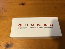 Gunnar Lightning Bolt Gaming Glasses - Onix Frame Amber Lense New