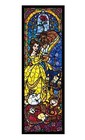 456 pieces Jigsaw puzzle Stained art beauty and the beast(18.5x55.5 cm) Japan
