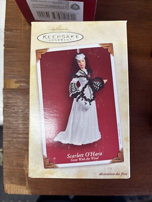 NEW IN BOX 2005 HALLMARK SCARLETT O'HARA GONE WITH THE WIND ORNAMENT-1-21-17