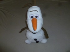 DISNEY STORE FROZEN SNOWMAN OLAF TALKING SINGS DANCES PLUSH DOLL 16" ANIMATED