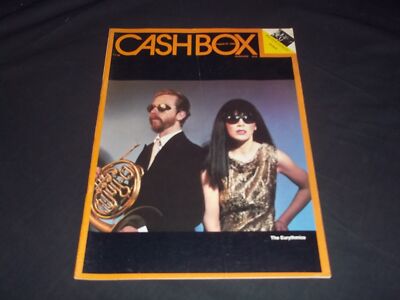 1983 AUGUST 27 CASH BOX MAGAZINE - THE EURYTHMICS - MUSIC ISSUE - A 2063
