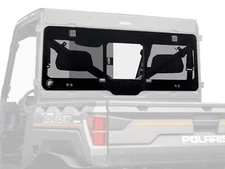 SuperATV Rear Sliding Glass Windshield for Polaris Ranger XP 1000/See Fitment