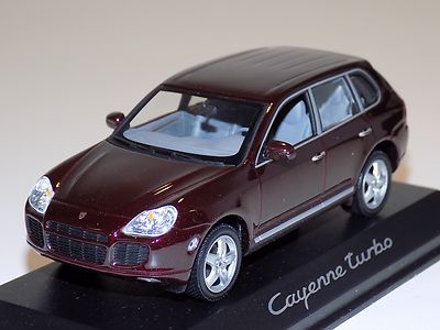 1/43 Minichamps Street Porsche Cayenne Turbo Burgundy 2003-2007