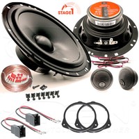 JBL Lautsprecher FüR Opel Corsa D 2006-2014 Front Vorn TüR 2-Wege 200W 165 #B8ZQ
