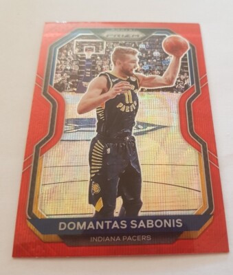 2020-21 Panini Prizm - Domantas Sabonis - Indiana - Red Prism Parallel