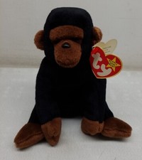Ty Beanie Babies Congo The Gorilla Date Of Birth 11 - 9 - 96 Style 4160 Congo