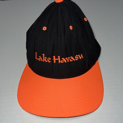 Hat YUPOONG THE CLASSICS SnapBack Black/Orange Lake Havasu