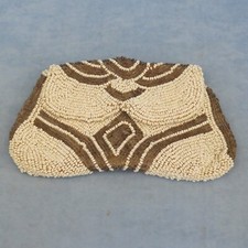 Antique Miro Beaded Chantelaine or Reticule Purse with Belt Loop