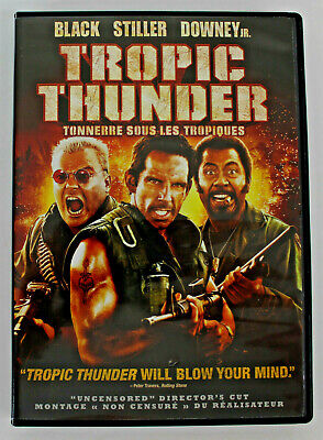 TROPIC THUNDER : UNCENSORED DIRECTOR'S CUT DVD Ben Stiller TROPIC THUNDER : UNCENSORED DIRECTOR'S CUT DVD Ben Stiller