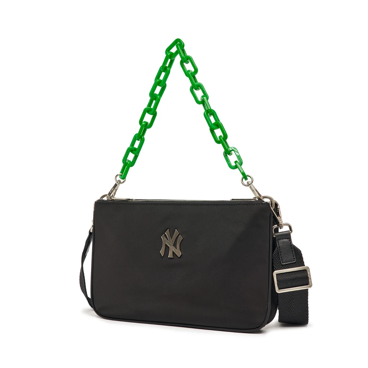 MLB Chain Strap Nylon New York Yankees Cross Bag Crossbody Bag